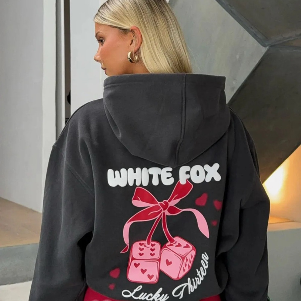 White Fox Boutique charcoal, gray nwt Cheyenne Lucky 13 Collab